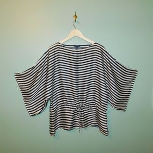 Gone with the wind sailor striped top
